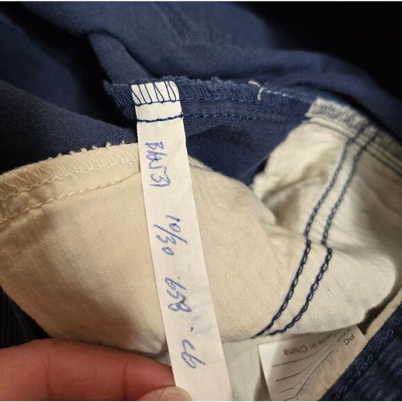 LEVIS x‎ SUNCREST sample blue corduroy shorts 35 - Picture 8 of 12